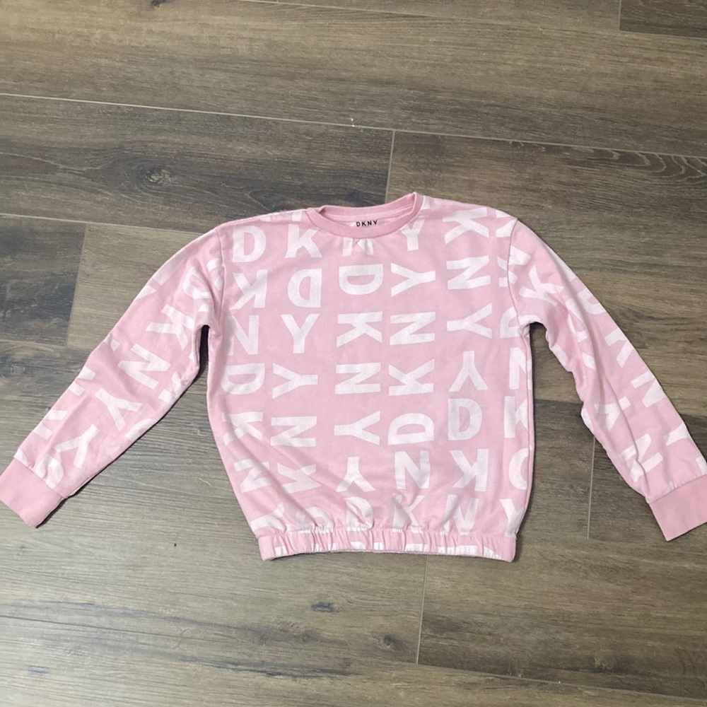 DKNY Pink Logo Sweatshirt